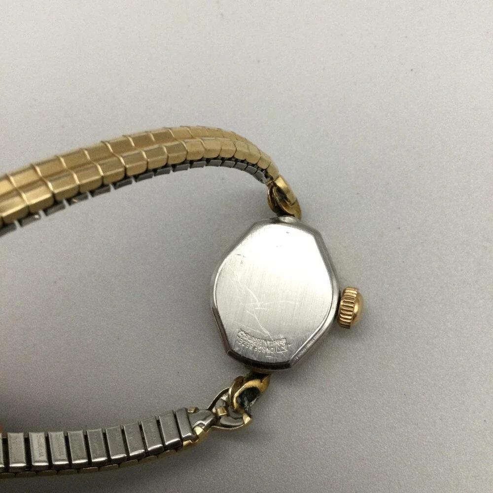 Vintage Wyler Women Watch 16mm 10K Rolled Gold Plated Expansion Manual Wind